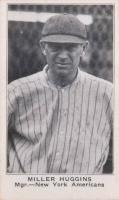 1921 Koester Bread N.Y. Giants/N.Y. Yankees # Miller Huggins N.Y. Yankees Baseball Card
