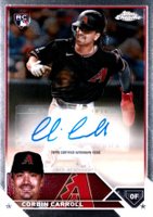 2023 Topps Chrome Update Autograph #ACCCA Corbin Carroll Baseball Card
