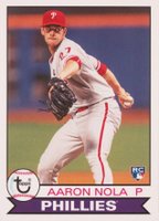 2016 Topps Archives #193 Aaron Nola Baseball Card
