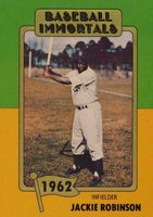 1980 Baseball Immortals #89 Jackie Robinson Baseball Card