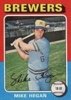 1975 Topps #99 Mike Hegan Baseball Card