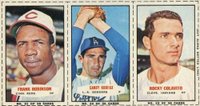 1964 Bazooka Panel # Robinson/Koufax/Colavito Baseball Card