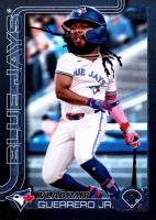 2025 Topps #163 Vladimir Guerrero Jr. Big Head Variation-Black Baseball Card