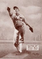 1934 Batter Up #64 Dizzy Dean Baseball Card