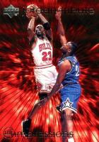 1996 Upper Deck Jordan Tribute #MJ49 Michael Jordan MJ Impressions Basketball Card