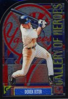 1999 Topps Gallery of Heroes #GH5 Derek Jeter Baseball Card