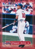2000 Impact #105 Chipper Jones Baseball Card