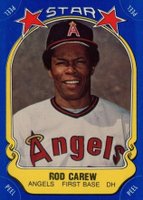 1981 Fleer Star Stickers #40 Rod Carew Baseball Card