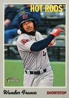 2019 Topps Heritage Minor League #1 Wander Franco Baseball Card
