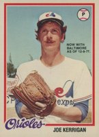 1978 O-Pee-Chee #108 Joe Kerrigan Baseball Card