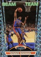 1992 Stadium Club Beam Team #19 Dennis Rodman Members Only Basketball Card