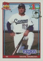 1991 Topps Desert Shield #74 Shane Andrews Baseball Card