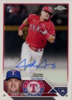 2023 Topps Chrome Rookie Autograph #RAJJ Josh Jung Baseball Card