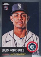 2022 Topps Chrome Platinum Anniversary #171 Julio Rodriguez Baseball Card