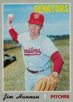 1970 Topps #697 Jim Hannan Baseball Card