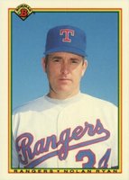1990 Bowman Tiffany #486 Nolan Ryan Baseball Card