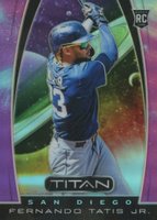 2019 Panini Chronicles Titan #3 Fernando Tatis Jr. Pink Baseball Card