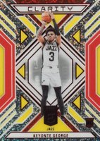 2023 Panini Donruss Elite Clarity #14 Keyonte George Red International Basketball Card