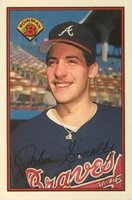 1989 Bowman Tiffany #266 John Smoltz Baseball Card
