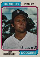 1974 Topps #267 Andy Messersmith Baseball Card
