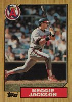 1987 Topps #300 Reggie Jackson Baseball Card