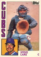 1984 Topps Tiffany #691 Steve Lake Baseball Card