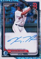 2024 Bowman Mega Box Chrome Bowman Prospect Mega Autographs #KT Kyle Teel Baseball Card