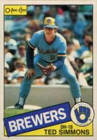 1985 O-Pee-Chee #318 Ted Simmons Baseball Card