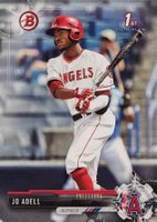 2017 Bowman Draft #BD95 Jo Adell Batting Baseball Card