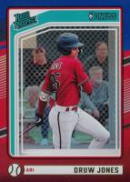 2024 Panini Donruss #103 Druw Jones Red and Blue Baseball Card