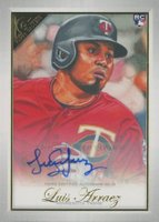 2019 Topps Gallery #135 Luis Arraez Autograph Baseball Card