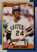 1990 O-Pee-Chee #220 Barry Bonds Baseball Card