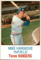1975 Hostess #106 Mike Hargrove Hand Cut Baseball Card