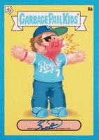 2022 Topps Garbage Pail Kids GPK X MLB Player Autographs #6A Bobby Witt Jr. Blue Baseball Card