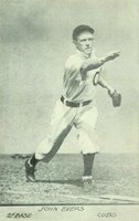 1908 Chicago Cubs/White Sox Postcards # Johnny Evers Baseball Card