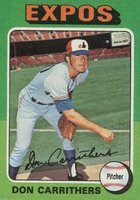 1975 Topps #438 Don Carrithers Baseball Card