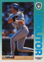 1992 Fleer #182 Paul Molitor Baseball Card