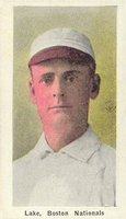 1910 Sporting Life # Fred Lake Boston Baseball Card