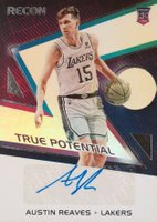 2021 Panini Recon True Potential Signatures #TPSARV Austin Reaves Basketball Card