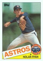 1985 Topps #760 Nolan Ryan Baseball Card