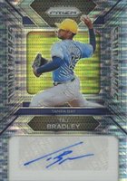 2024 Panini Prizm Sensational Signatures #SSTB Taj Bradley Pulsar Prizm Baseball Card