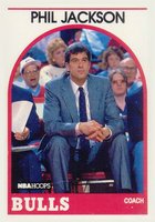 1989 Hoops #266 Phil Jackson Basketball Card