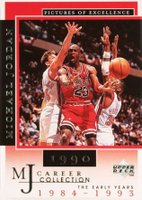 1998 Upper Deck MJ Career Collection #7 Michael Jordan Pictures of Excellence Basketball Card