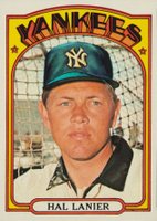 1972 Topps #589 Hal Lanier Baseball Card