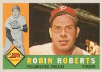 1960 Topps #264 Robin Roberts Baseball Card