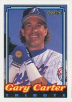 1992 O-Pee-Chee #45 Gary Carter Baseball Card