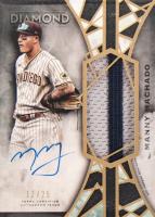 2022 Topps Diamond Icons Autographed Jumbo Patch #AJPMMA Manny Machado Baseball Card