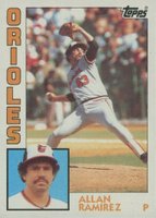 1984 Topps #347 Allan Ramirez Baseball Card