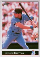 1992 Leaf #255 George Brett Baseball Card