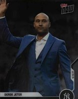2020 Topps Now Chrome Derek Jeter Career Retrospective #DJ1 Derek Jeter Baseball Card